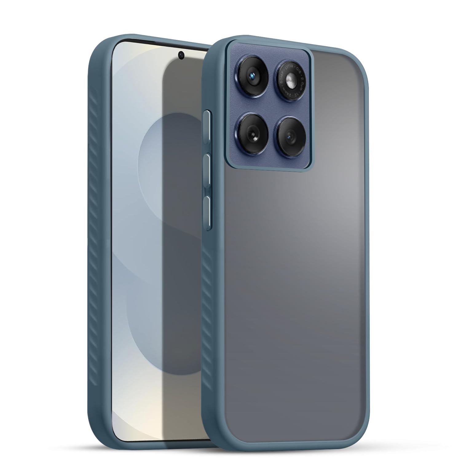 FrostHaze Phantom Mobile Back Case for Moto 60 Fusion