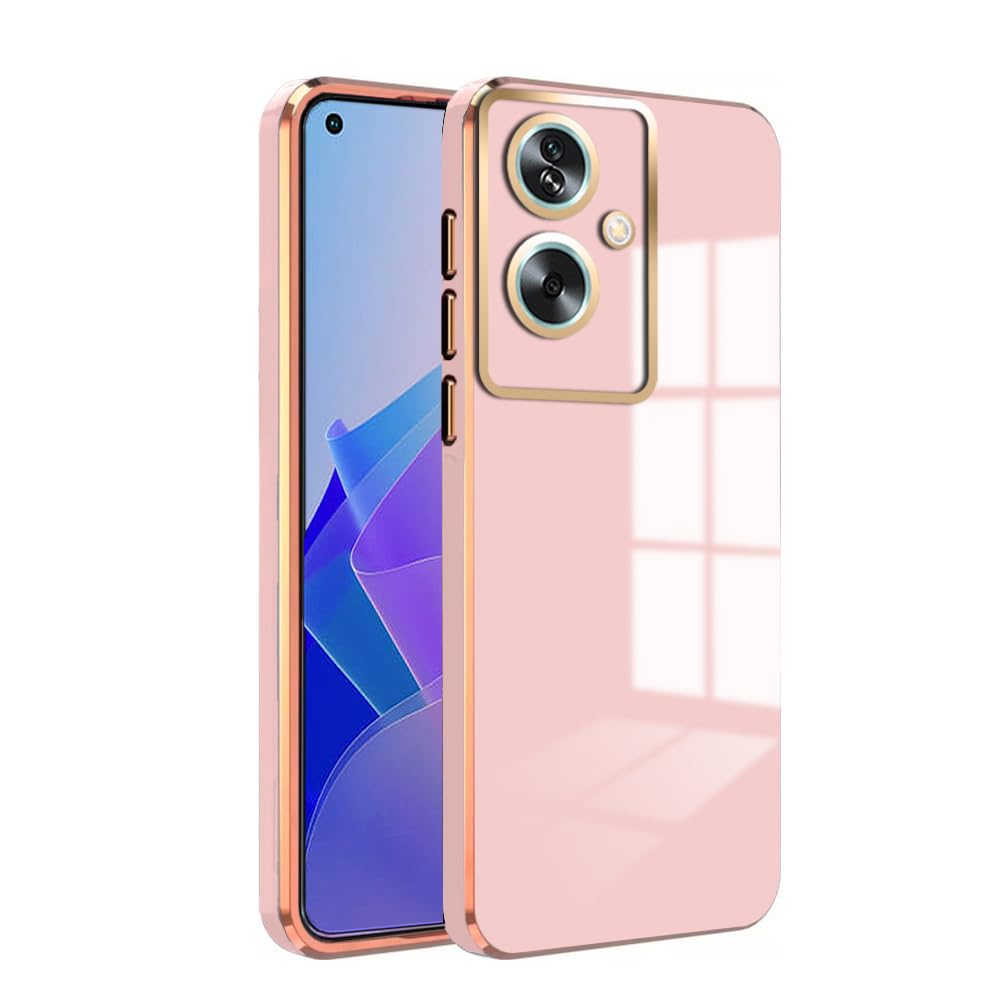 Premium 6D Chrome Back  Case  for Oppo A79 |Slim & Stylish Case with Raised Lips & Camera Protection