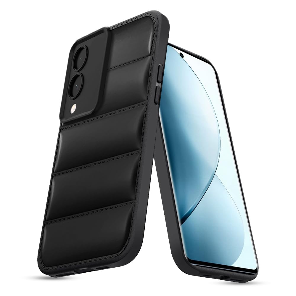 Karwan Air Puffer Back Cover For Vivo Y17S