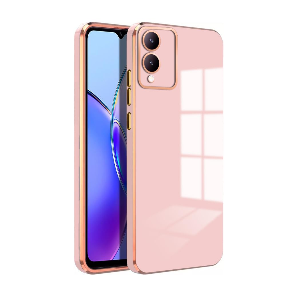 Premium 6D Chrome Back  Case  for Vivo Y17S |Slim & Stylish Case with Raised Lips & Camera Protection