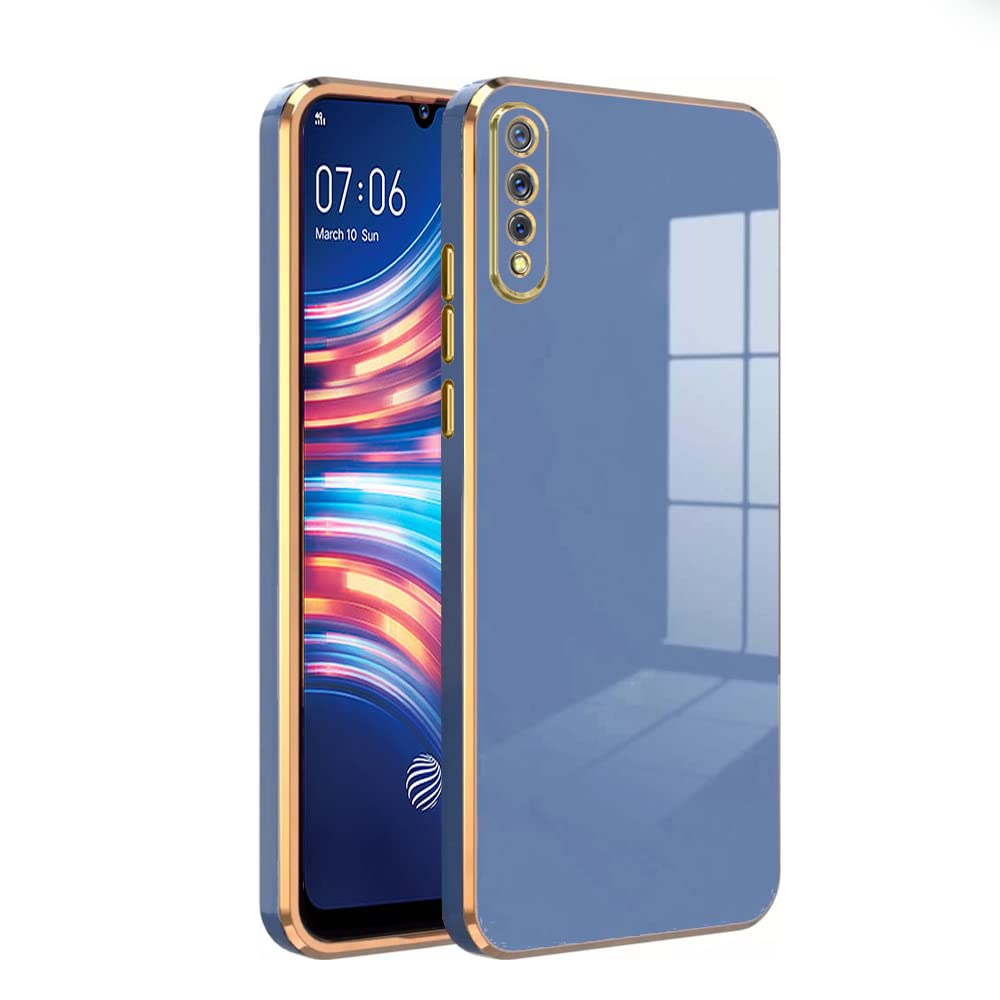 Premium 6D Chrome Back  Case  for Vivo S1 |Slim & Stylish Case with Raised Lips & Camera Protection