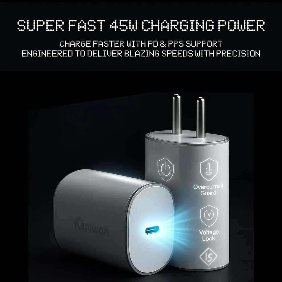 Karwan Nothing 45W Fast Charger without cable