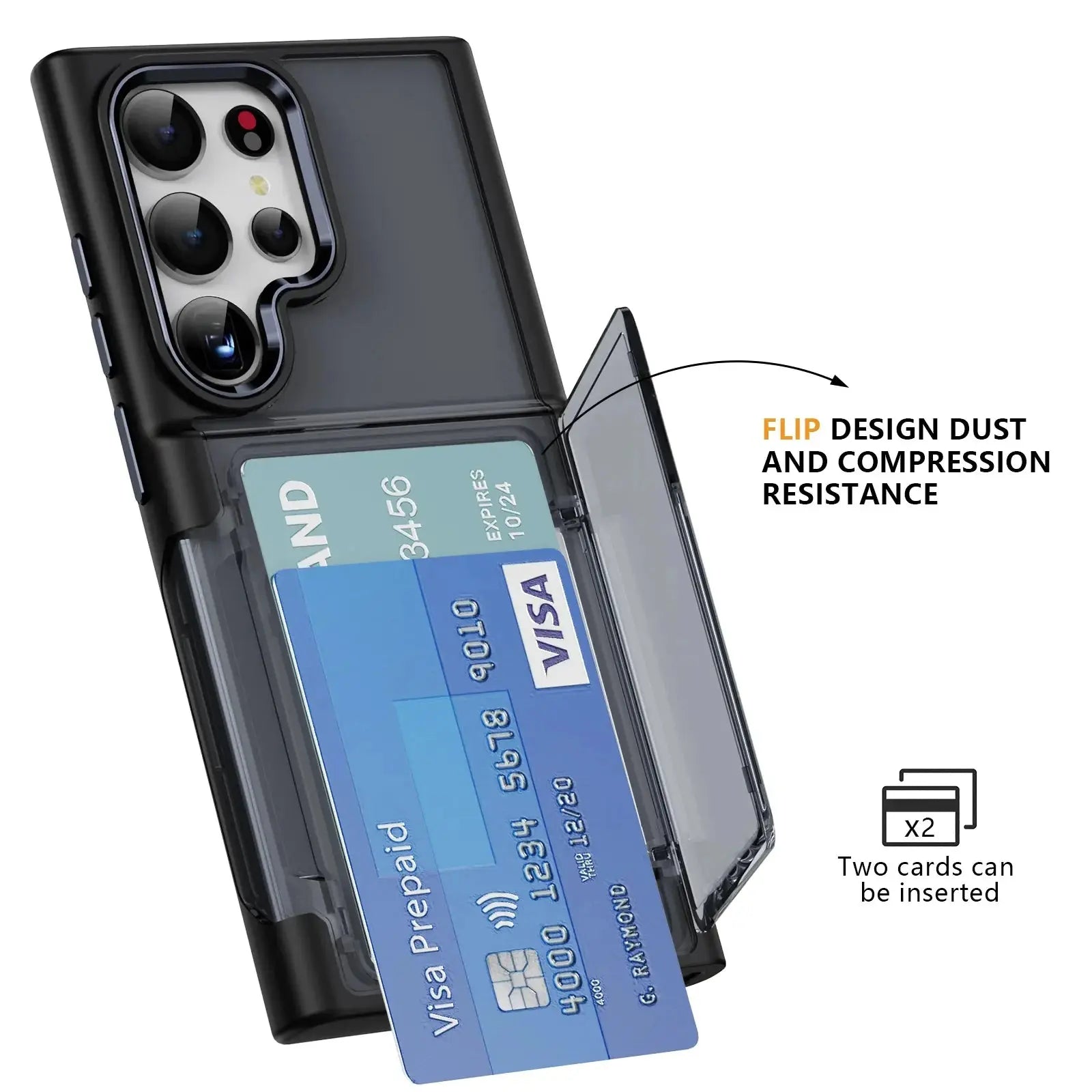 Karwan SnapCard Case For Samsung Galaxy S24 Ultra Karwan