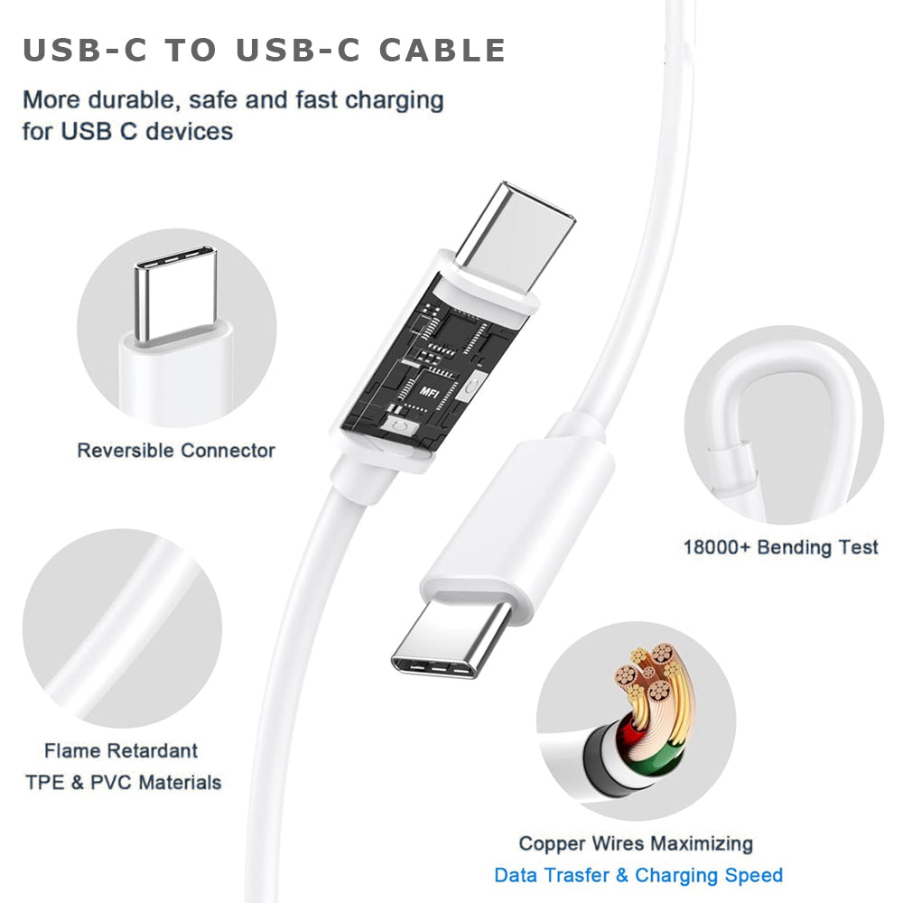 Karwan 20W Type-C Fast Charger with USB-C PD – Compact and Efficient