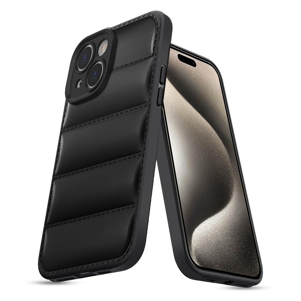 Karwan Air Puffer Back Cover For iPhone 15