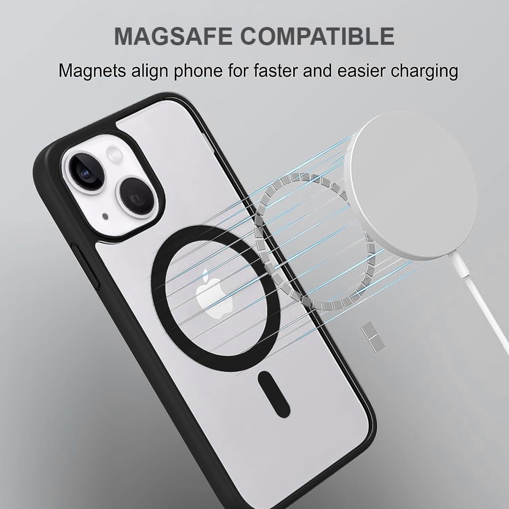 Magsafe Shockproof Mobile Cover For iPhone 15 Plus - Karwan