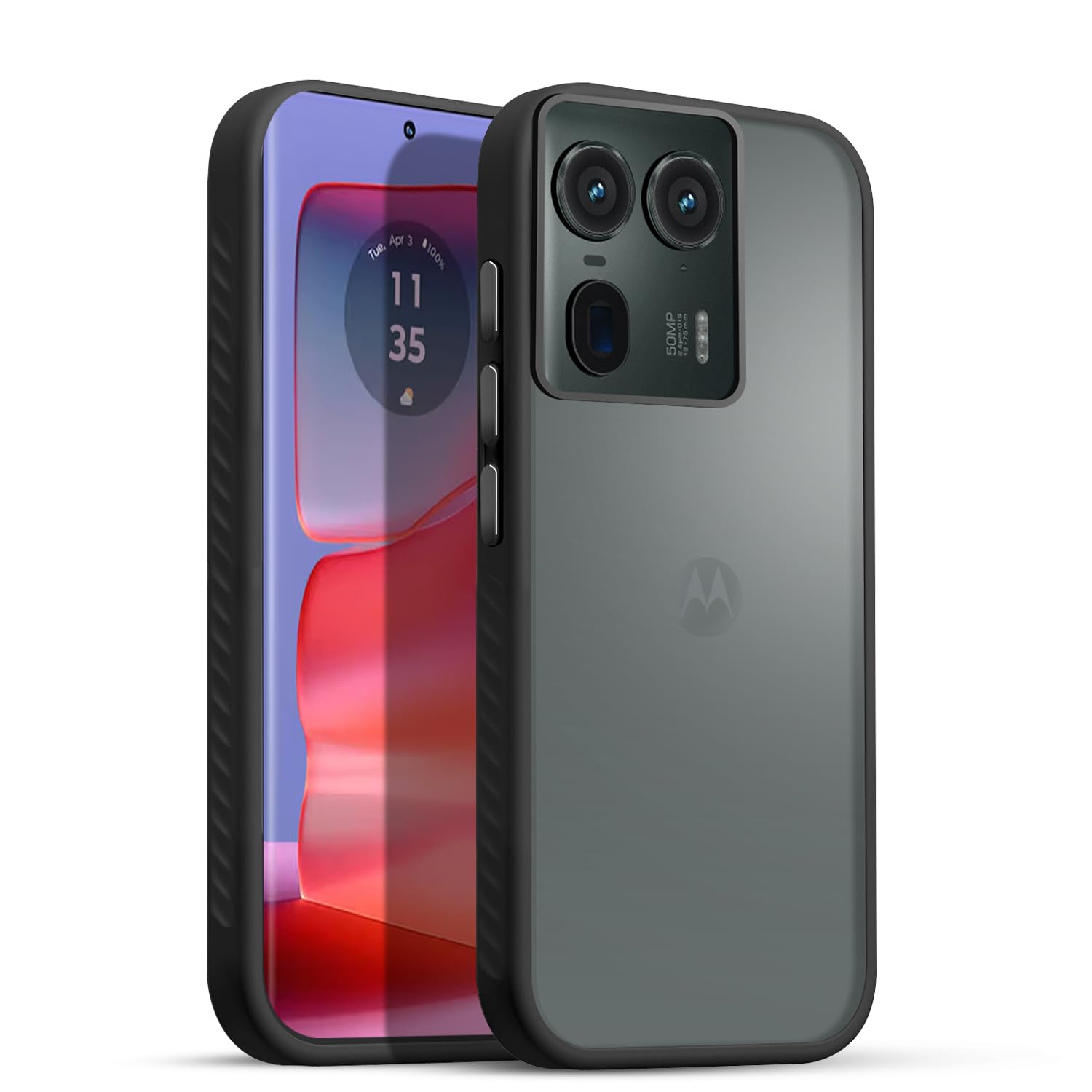FrostHaze Phantom Mobile Back Case for Moto Edge 50 Ultra