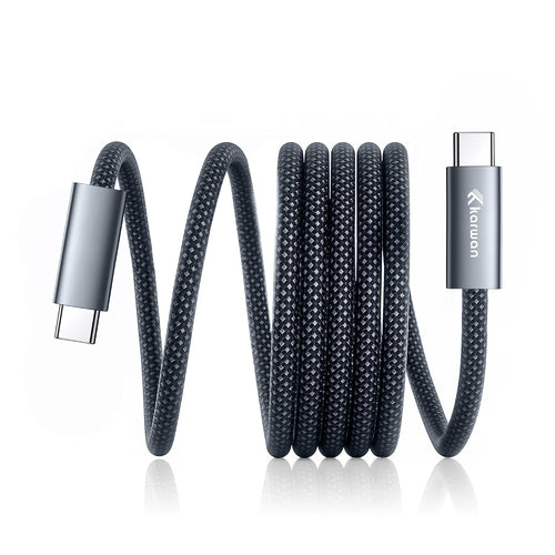 KARWAN 100W Braidex Cord USB Type-C to Type-C Fast Charging Cable