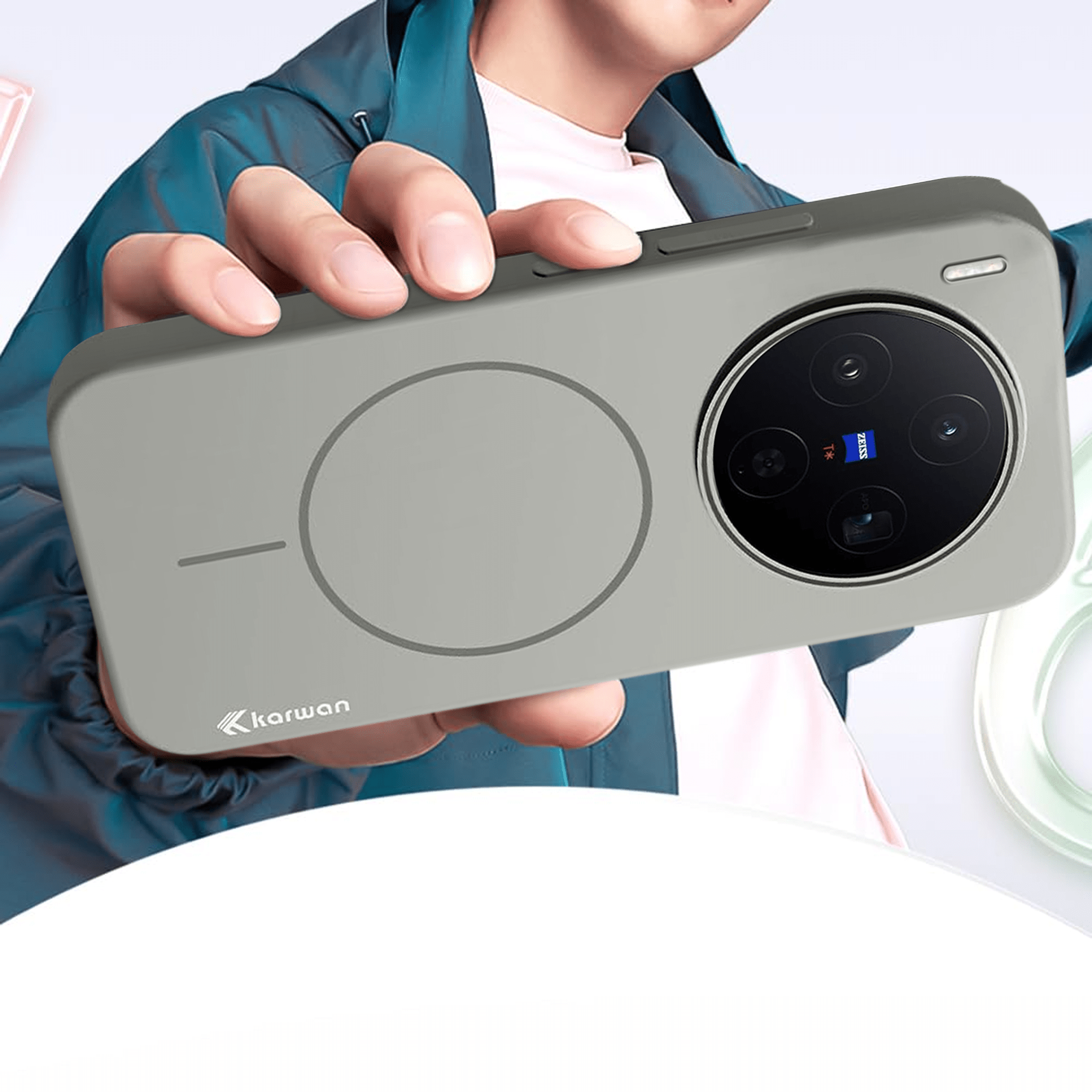 Premium magnetic protective case for VIVO X300