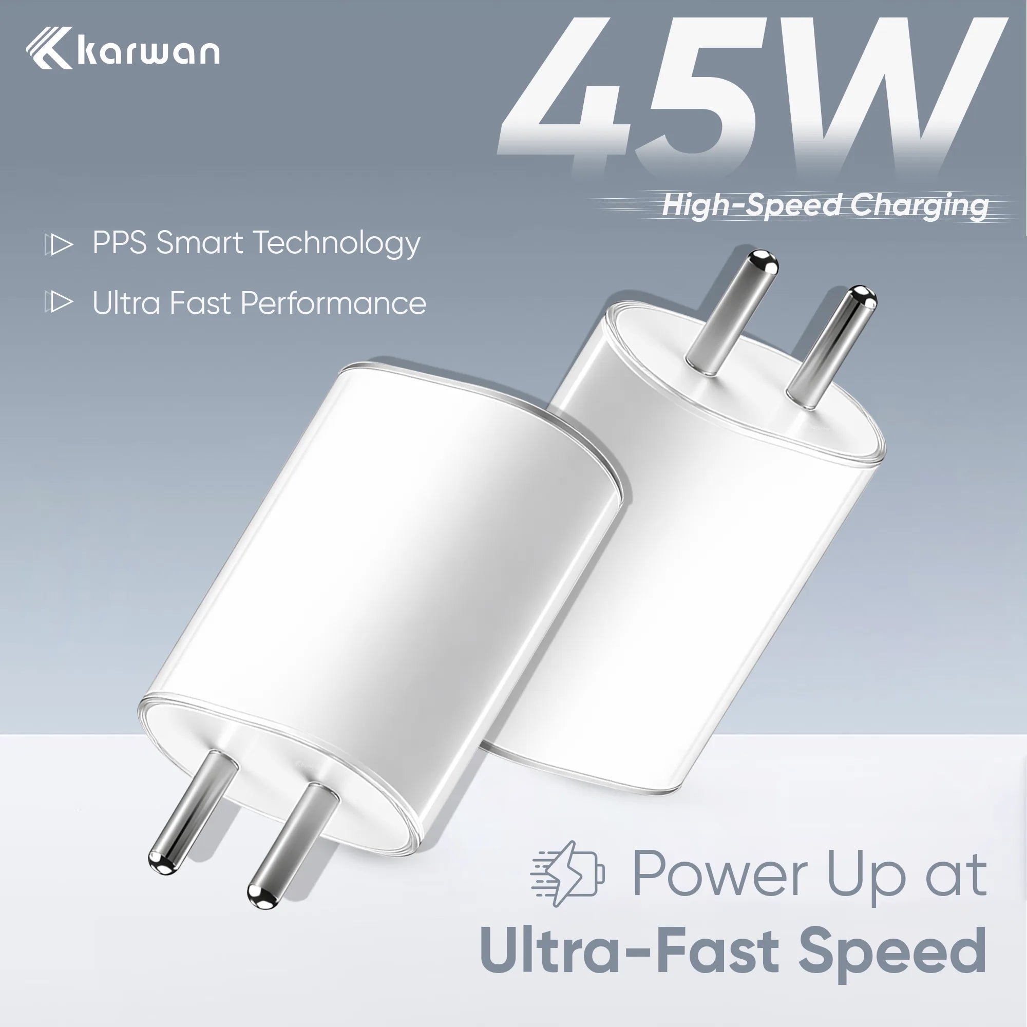 KARWAN 45W PD & PPS USB - C Charging Adapter with Type C Cable for Nothing Devices - Karwan