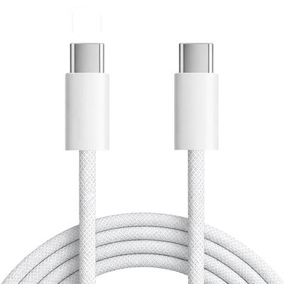 KARWAN 60W USB C to Type C Nylon Braided Cable with Fast PD Charging for iPhone 17e/17 Air/17/16/16e/15/15/Plus/Pro/Max Series/MacBook/iPad & More