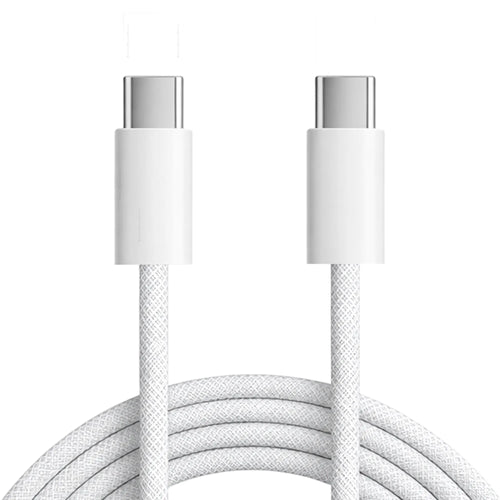 KARWAN 60W USB C to Type C Nylon Braided Cable with Fast PD Charging for iPhone 17e/17 Air/17/16/16e/15/15/Plus/Pro/Max Series/MacBook/iPad & More