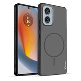 Karwan MagEaze Moto Edge 50 Fusion Back Cover Matte Black - Slim Anti-Fingerprint Case India