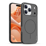 Karwan Matte MagEaze iPhone 17 Pro Back Cover - Matte Black Anti-Fingerprint MagSafe Case