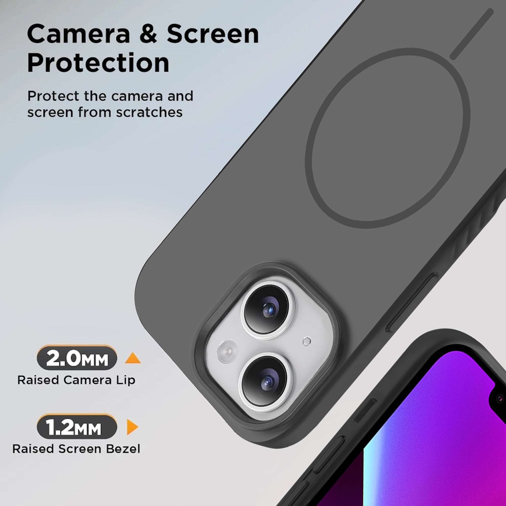 Karwan MagEaze iPhone 13 MagSafe Case - Raised Camera Bezels Dual Lens Protection India