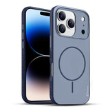Karwan Matte MagEaze Case for iPhone 17 Pro - Navy Blue MagSafe Compatible Slim Cover India