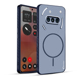 Karwan Matte MagEaze Case for Nothing Phone 3A - Navy Blue Glyph Compatible Slim Cover India