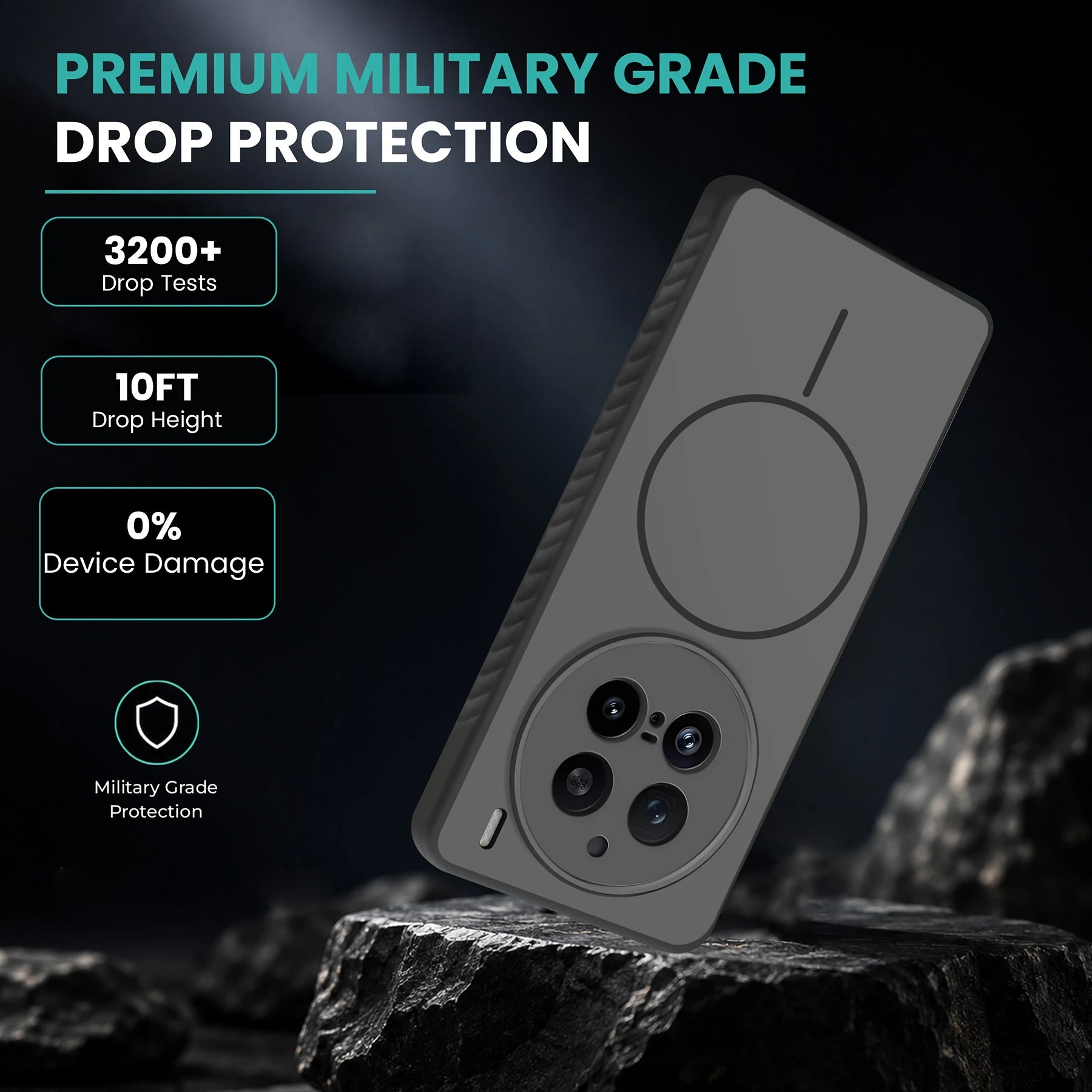 KARWAN D-GRIP MAGEAZE CASE Cover For Compatible With Vivo X200 Pro