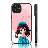 Karwan Girls Printed Customize Name Glass Phone Case For iPhone 11 Karwan iphone 11