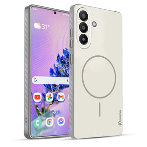 Karwan Matte MagEaze Samsung Galaxy A36 Case Stone Grey - Slim Drop Protection Cover India