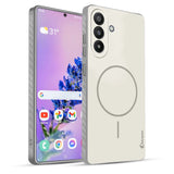 Karwan Matte MagEaze Samsung Galaxy A35 Case Stone Grey - Slim Drop Protection Cover India