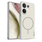 Karwan Matte MagEaze Vivo V60 Case Stone Grey - Slim Drop Protection Cover India