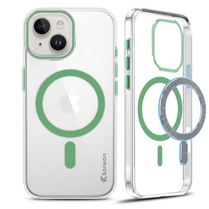 Karwan MagSafe iPhone 14 Plus Case – Strong Magnetic Transparent Cover – India 