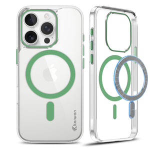 Karwan MagSafe iPhone 15 Pro Case – Strong Magnetic Transparent Cover – India
