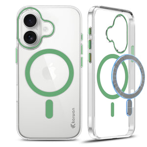Karwan MagSafe iPhone 16 plus Case – Strong Magnetic Transparent Cover – India