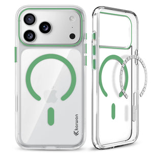 Karwan MagSafe iPhone 17 Pro Case – Strong Magnetic Transparent Cover – India