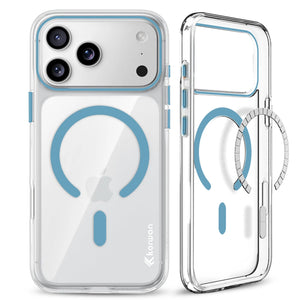Karwan MagSafe iPhone 17 Pro Case – Strong Magnetic Transparent Cover – India