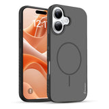 Karwan Matte MagEaze Case for iPhone 16 - Matte Black MagSafe Compatible Slim Cover India
