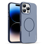 Karwan Matte MagEaze Case for iPhone 16 Pro - Navy Blue MagSafe Compatible Slim Cover India