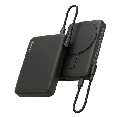 KARWAN MagX 10000mAh magnetic wireless power bank with digital display and fast charging