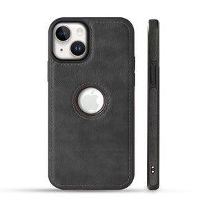 Pu Leather Back Cover for  Apple iPhone 14 Plus - Karwan