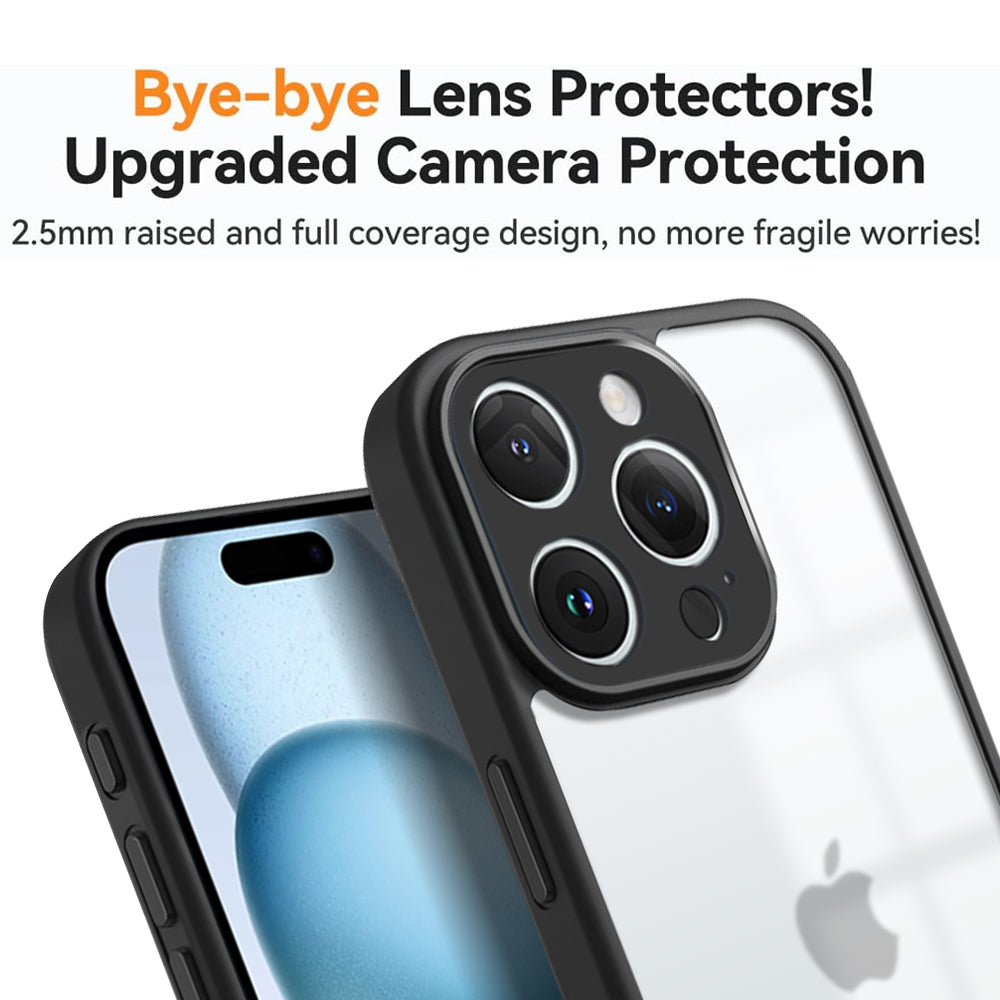 UltraShield: 360° Drop-Proof for iPhone 15 Pro Max Case With Enhanced Camera Protection