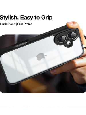 UltraShield: 360° Drop-Proof For iPhone 16 Plus Case with Enhanced Camera Protection