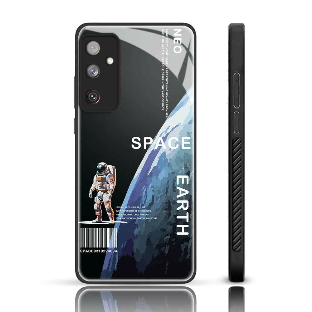 Karwan Space Series Glass Phone Back Case For Samsung S23 Fe Karwan samsung  s23fe