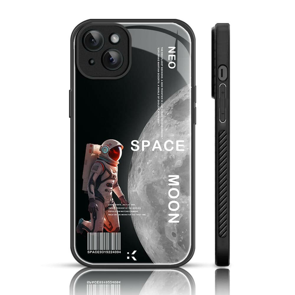 Karwan Space Series Glass Phone Back Case For iPhone 14 Plus Karwan iphone 14 plus