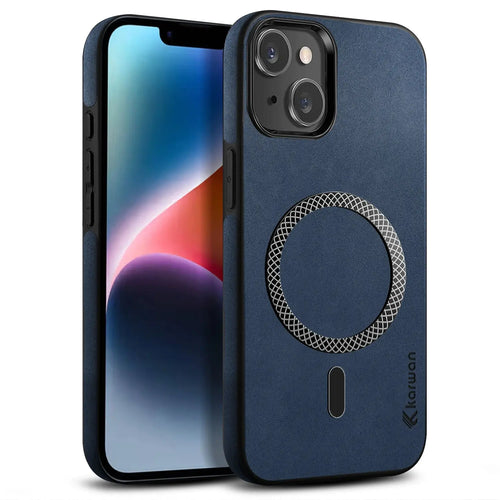Karwan Signature Leather Mobile Case For iPhone 15 - Karwan