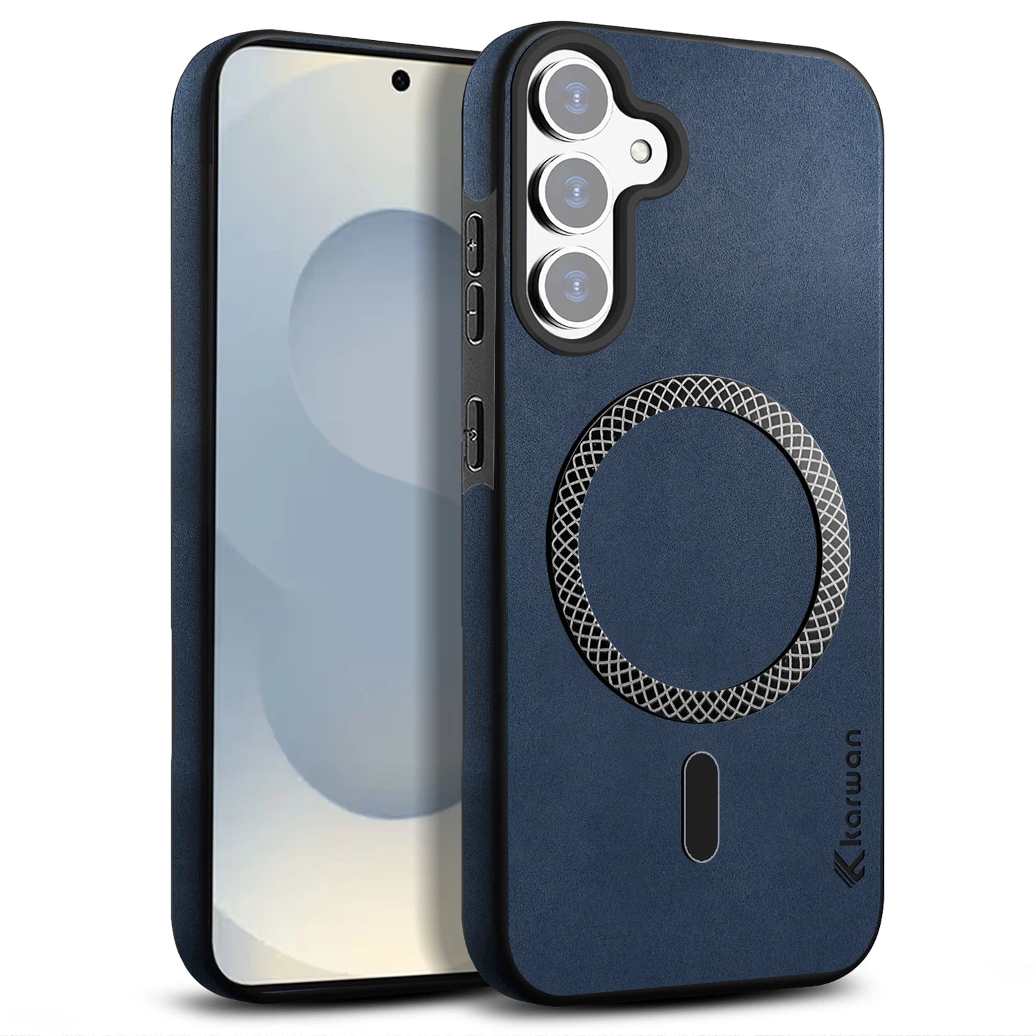 Karwan Signature Leather Mobile Case For Samsung S24