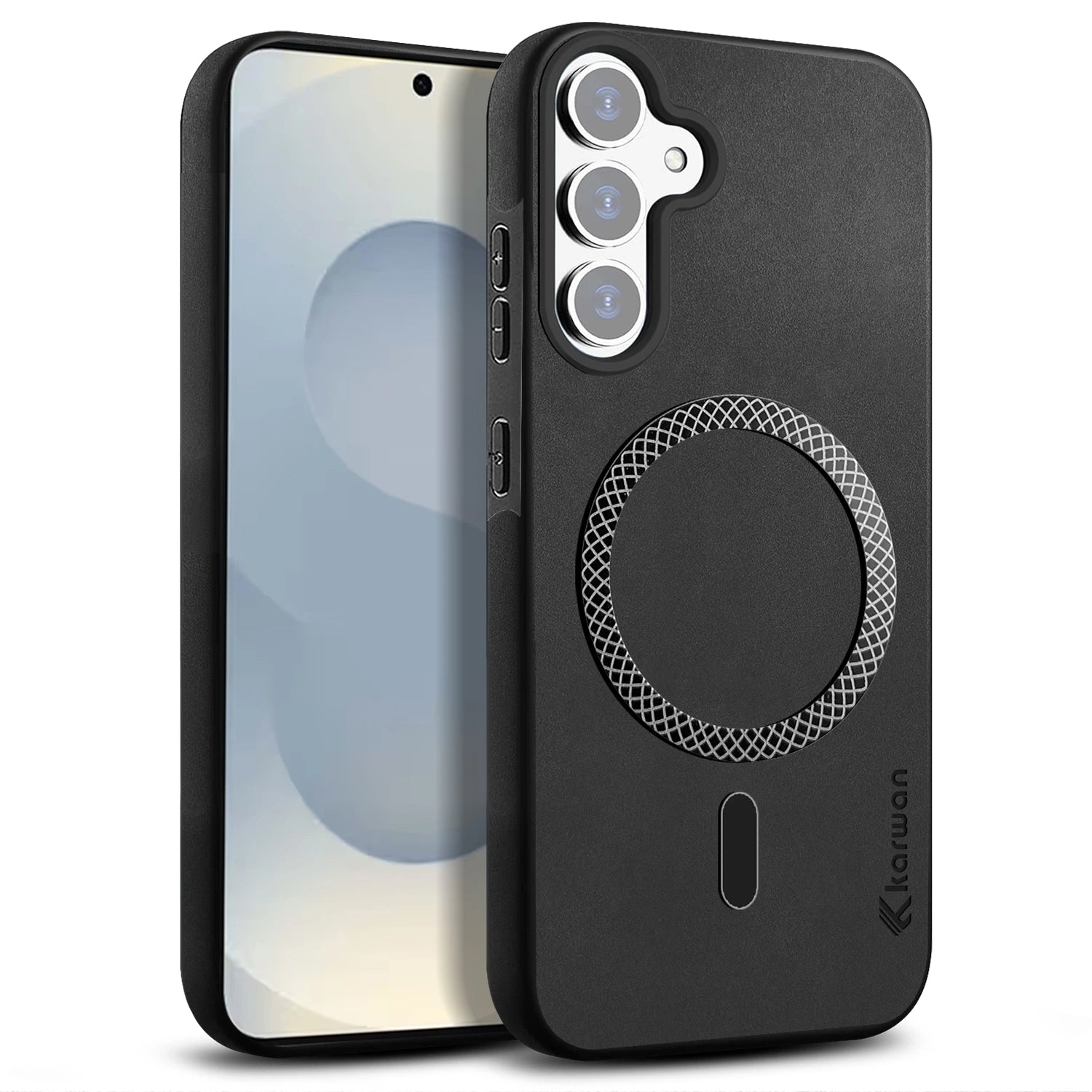 Karwan Signature Leather Mobile Case For Samsung S24