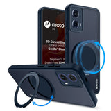 Karwan GhostRing MagSafe Rotating Ring Stand Case For Motorola 50 Fusion Karwan