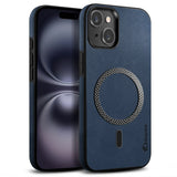 Karwan Signature Leather Mobile Case For iPhone 15 Plus