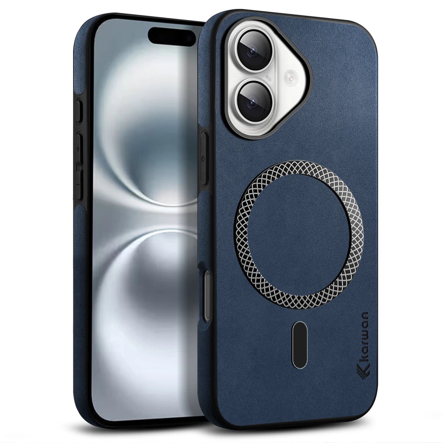 Karwan Signature Leather Mobile Case For iPhone 16