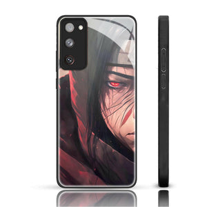 Anime Glass Phone  Back Case For Samsung S23 Plus.