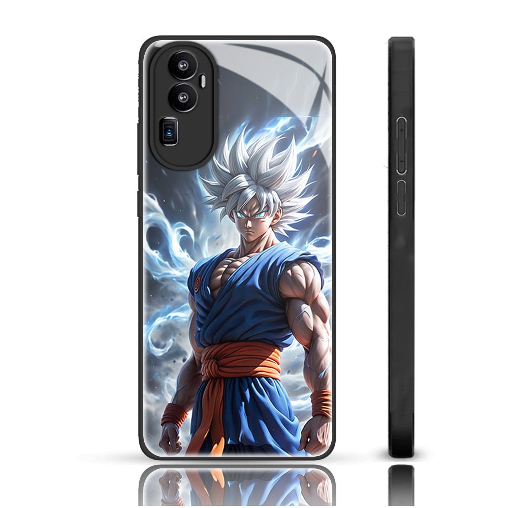 Anime Glass Phone Back Case For Reno 10 Pro Plus