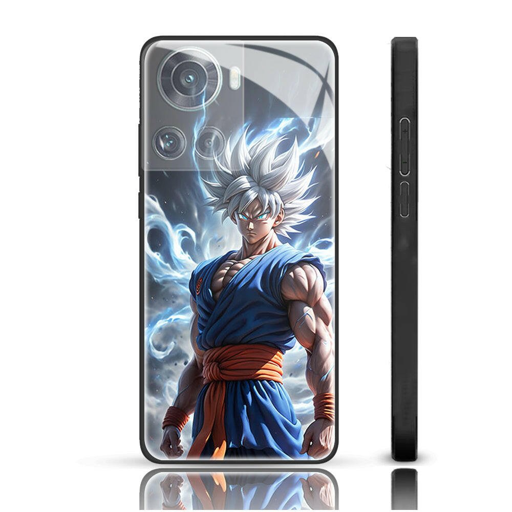 Anime Glass Phone Back Case For Oneplus 10R