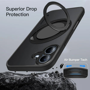 Karwan GhostRing MagSafe Rotating Ring Stand Case For iPhone 17 Karwan