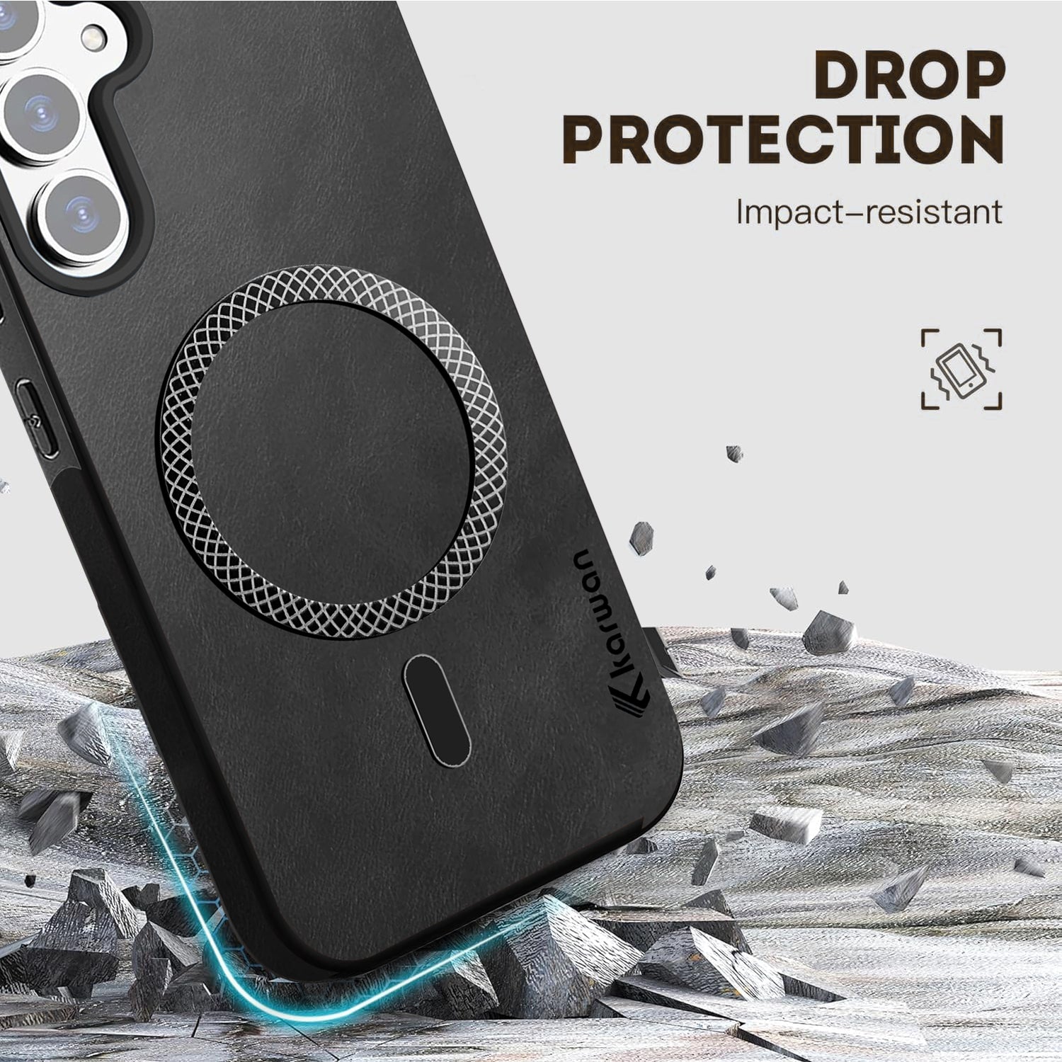Karwan Signature Leather Mobile Case For Samsung S23FE - Karwan
